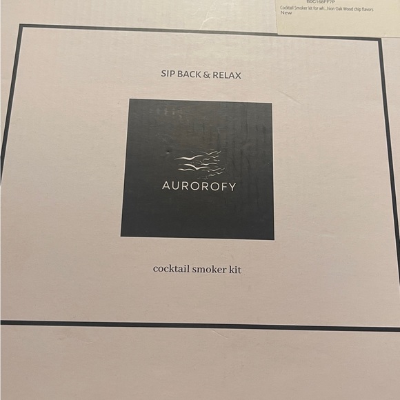 - AUROROFY - Cocktail Smoker Kit with Torch – 6 Flavors Wood Chips – - Picture 2 of 4